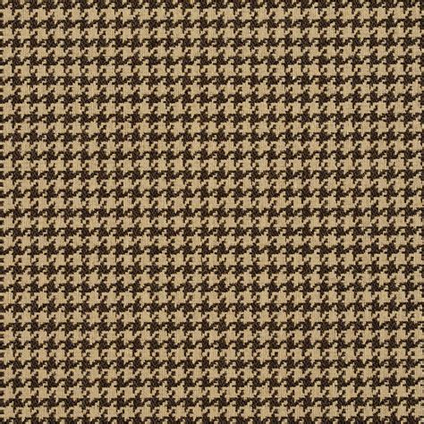 E857 Beige Classic Houndstooth Jacquard Upholstery Fabric