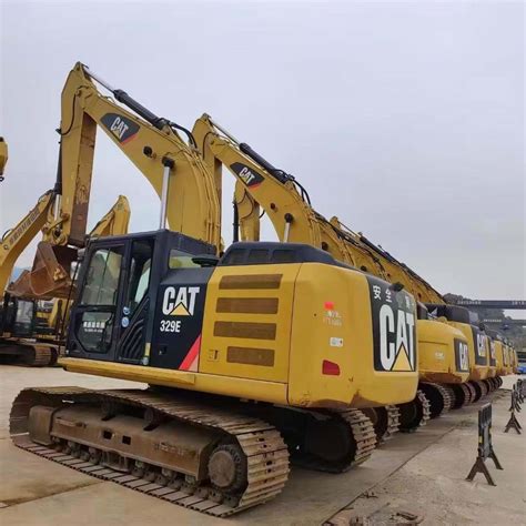 Heavy Duty Excavadora Usada 30t Cat 329e Excavators Caterpillar Used