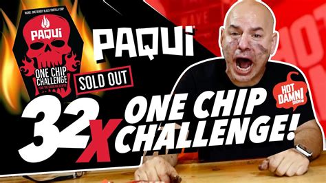 32x Paqui One Chip Challenge World Record Youtube