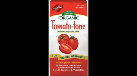 Espoma Tomato Tone Organic Fertilizer Make Tomato Tone Organic Fertilizer Compost Tea For