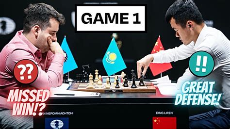 Back And Forth For The Title Nepo Vs Ding World Chess