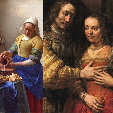 Rembrandt Versus Vermeer - Paperblog