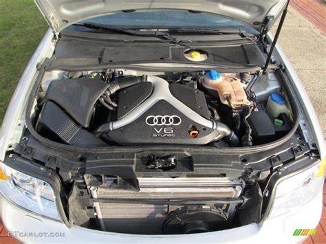 2004 Audi A6 27t S Line Quattro Sedan 27 Liter Turbocharged Dohc 30 Valve V6 Engine Photo