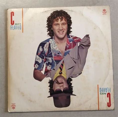 Lp Caio Flávio 1984 Coração Do Rock n roll disco Vinil Encarte