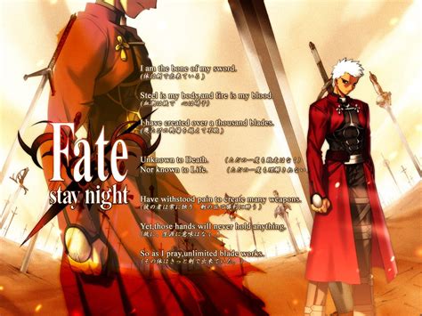 Archer - Fate Stay Night || My favorite character all along from Fate Stay Night :3 Fate Quotes ...