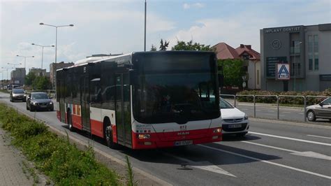 Przejazd Man Nl Lion S City Mpk Radom Linia Kierunek