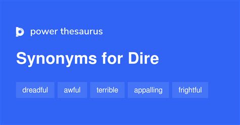 Dire synonyms - 1 545 Words and Phrases for Dire - Page 5