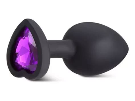 Plug Anal Coraz N Silicona Juguete Sexual Joya Gema Mediano Mercadolibre