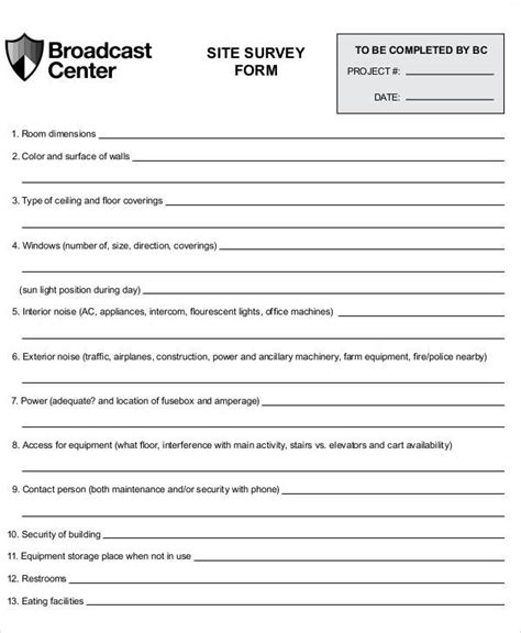 Security Questionnaire Template