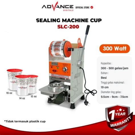 Jual Manual Cup Sealing Machine Mesin Press Gelas Plastik Slc