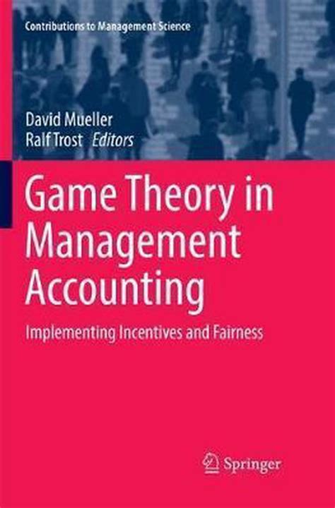 Contributions To Management Science Game Theory In Management
