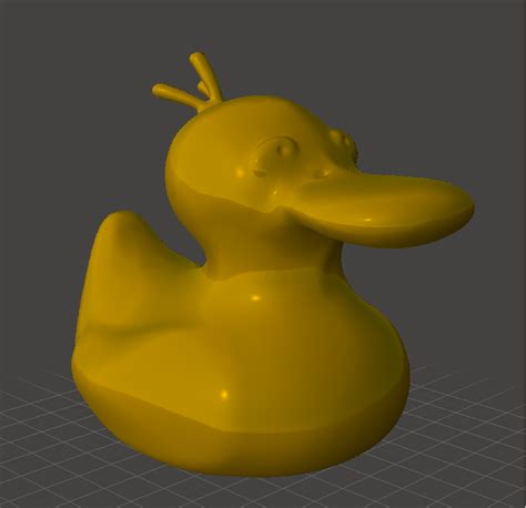 3d File Psyduck Rubber Duck 🦆 ・3d Print Design To Download・cults