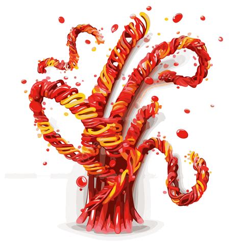 Twizzler Clipart Animasi Kartun Spiral Merah Dan Kuning Vektor, Twizzler, Clipart, Kartun PNG ...