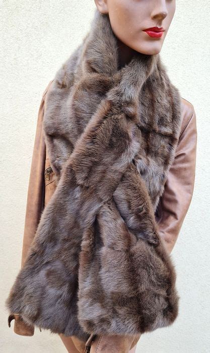 Artisan Furrier Rex Chinchilla Charpe Fabriqu En Catawiki