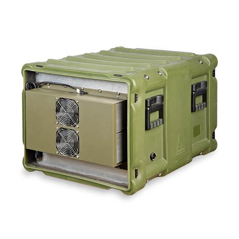 Air Conditioned Rotomolded Polyethelene Pe Rack Mount Cases Eic