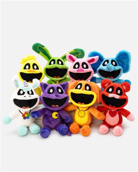 Scented Mini Smiling Critters Plush Set Pre Order Poppy Playtime Official Store