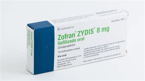 Zofran Zydis Mg Liofilizados Orales Farmac Uticos