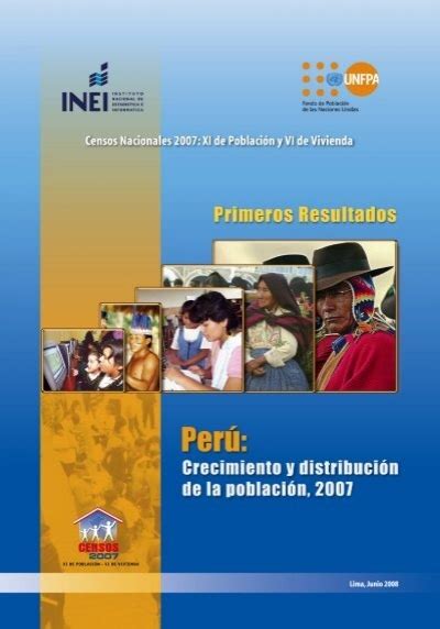 Censos Nacionales Xi De Inei