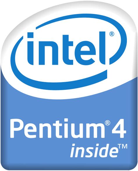 Pentium 4 - Logopedia, the logo and branding site