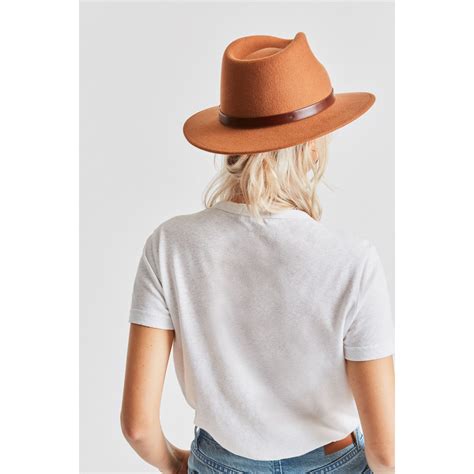 Chapeau Fedora Messer Feutre Laine Hide Brixton Reference