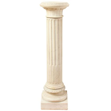 A Marble Corinthian Capital Architectural Pedestal At 1stdibs