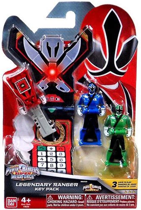 Power Rangers Super Megaforce Legendary Ranger Key Pack Roleplay Toy Samurai Bandai Toywiz