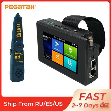 Pegatah Inch Wrist Touch Screen Cctv Tester For Ip Camera Tester H