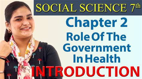 Introduction Ch Role Of The Government In Health Civics Sst