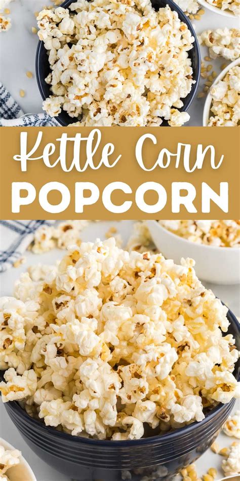 Kettle Corn Popcorn Recipe Artofit