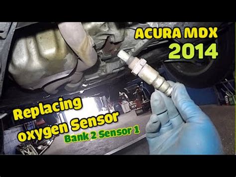 Acura Mdx Replacing Oxygen Sensor Bank Sensor Youtube