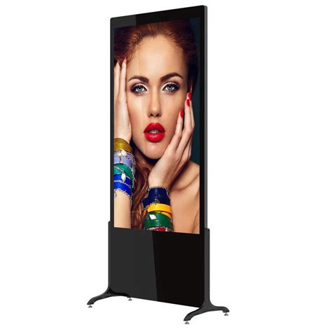 Floor Standing Touch Screen Digital Signage Display Totem Kiosk Lcd