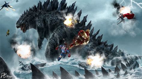 Godzilla Vs Kong Hd Wallpapers Wallpaper Cave