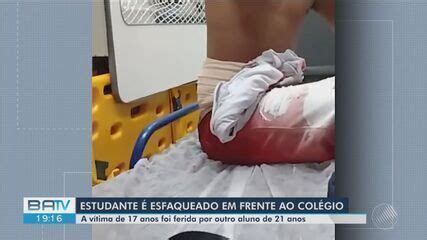 Estudante Esfaqueado Na Frente Da Escola Onde Estuda No Sudoeste Da