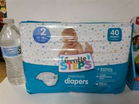 Gentle Steps Size 2 Baby Diapers Fisher Price Dumbbell And Light Up