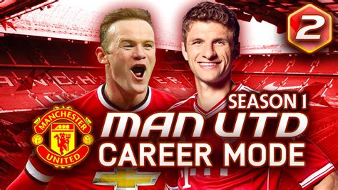 FIFA 16 Manchester United Career Mode S1 E2 MULLER S DEBUT BIG