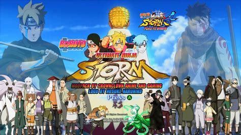 New Mod Pack 2018 Boruto Ultimate Ninja Storm Baru Naruto Shippuden