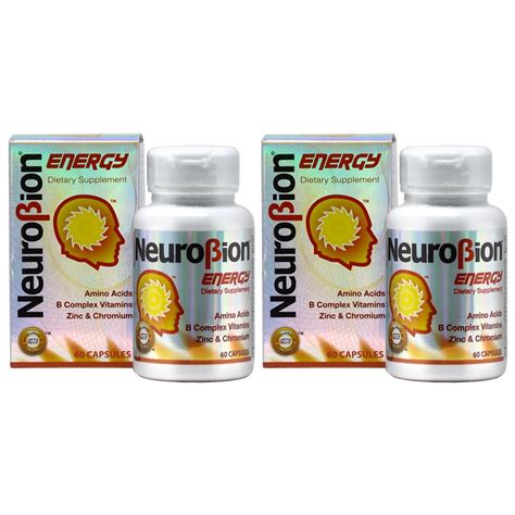 Neurobion Energy Dietary Supplement Pills 60 Capsules Pack Of 2