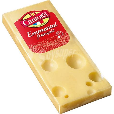 Cantorel Queso francés emmental envase 220 g