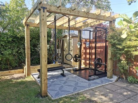 Building Our Diy Garden Gym Stronger Medicine Diy Home Gym Gym