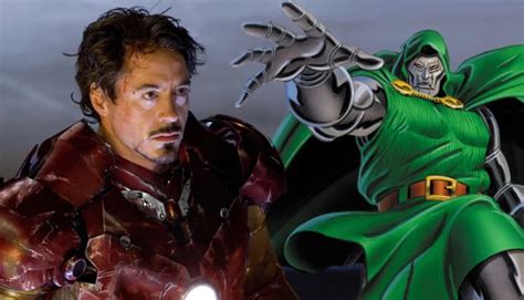 Iron Man Robert Downey Jr Doctor Doom Marvel Cinescape