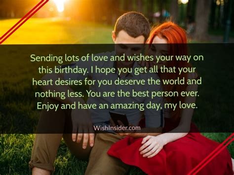 30 Romantic Birthday Wishes For Fiance Wish Insider