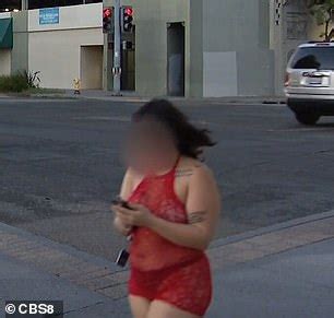 Prostitutes Wearing Only G Strings Are Prowling The Sidewalks Of