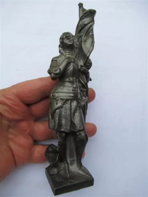 Statue Jeanne D Arc Par Pierson Vaucouleurs Regule Cm De Haut