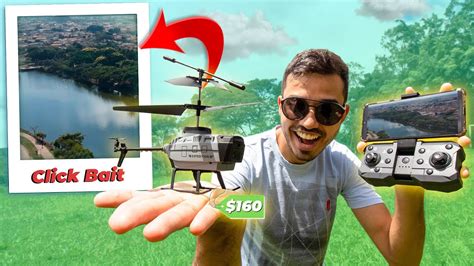 NOVO Helicóptero ESPIÃO de Controle Remoto CÂMERA FULL HD KY202