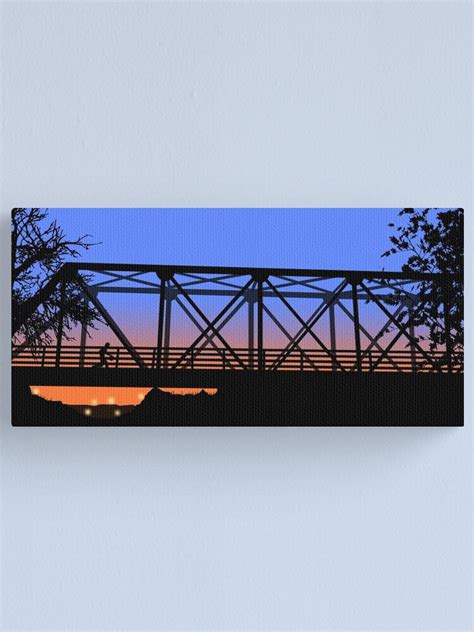 "One Tree Hill Bridge" Canvas Print by seeleybooth | Redbubble