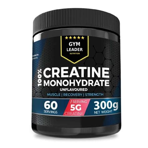 Creatine Monohydrate Gym Leader 300gr Achat Abidjan Shakeproteine