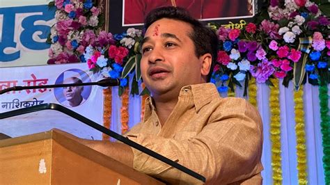 Ban Halal Certified Foods In Maharashtra Demands Bjp Mla Nitesh Rane