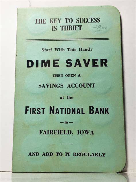 30 Silver Roosevelt Dimesvintage 1st National Bank In Fairfield Iowa