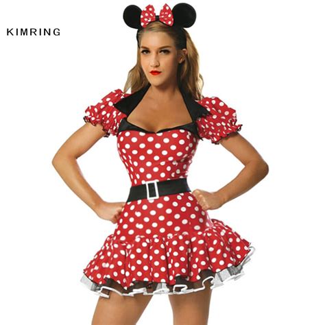 Compra Minnie Mouse Traje Atractivo Online Al Por Mayor De China