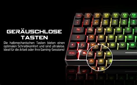 Spirit Of Gamer Draadloos Bluetooth Gaming Toetsenbord Keyboard TKL